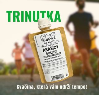 🏃‍♂️🏃‍♀️ Ať běžíš životem kamkoliv, Trinutka do kapsy ti pomůže udržet tempo! 💪🥜 💚 Přírodní arašídový krém ze slaných...