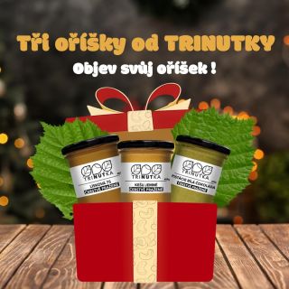 Každý má svůj oříšek. My máme rovnou tři. 😁🎄 Objev ten, který sedne právě tobě! #trinutka #orechovemaslo #foodiecz #czfood...